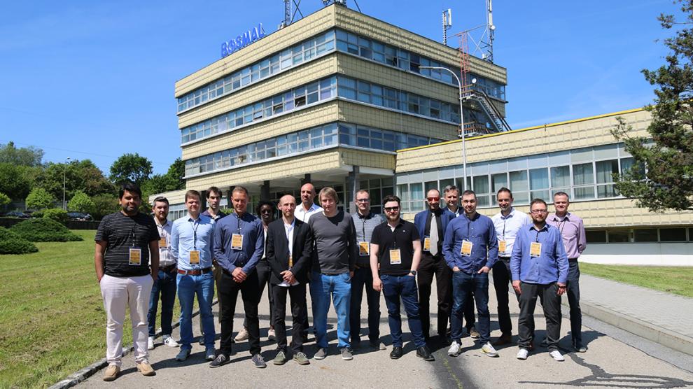 RHODaS project group photo in front of BOSMAL´s main building